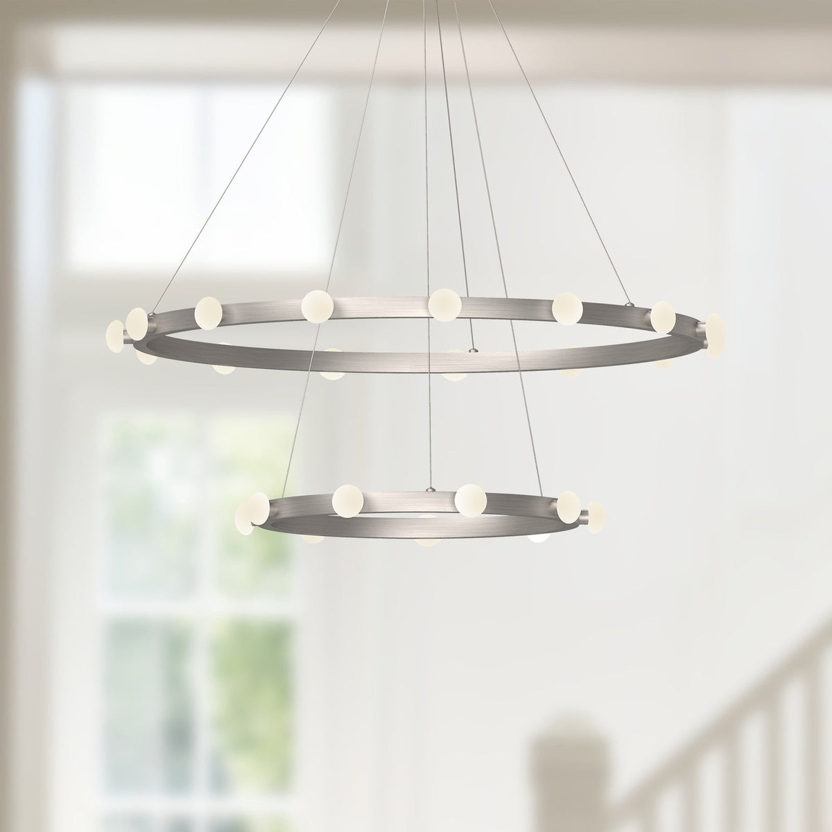 Rezz 36" LED Chandelier