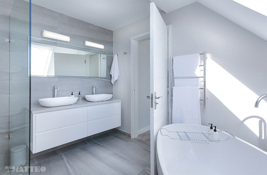 Matteo Lighting Semmie 1-Light Bath & Vanity Light in Chrome, 23.63"W (S00924CH) – room scene