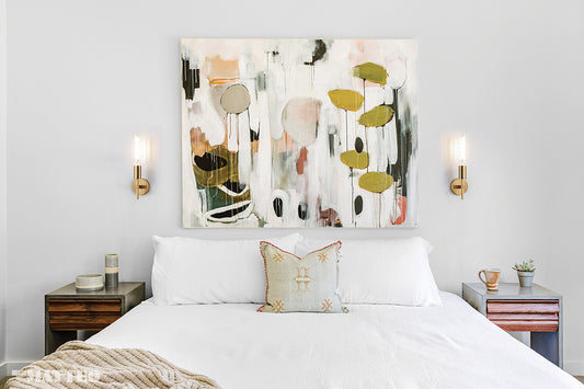 Matteo Lighting Lumiere 1-Light Wall Sconce in Aged Gold Brass, 4.40"W (S04001AG) – room scene
