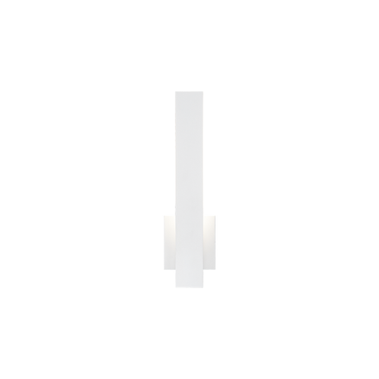 Matteo Lighting Zayden 1-Light 18" Outdoor Wall Lantern in Matte White (S07918MW)
