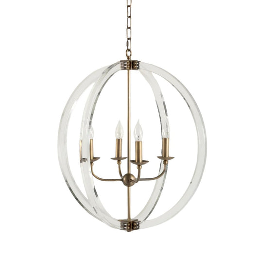Grayson 4 Light Contemporary Chandelier