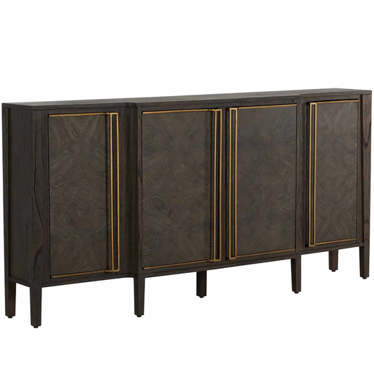 Fitzgerald Modern 4 Drawer Sideboard