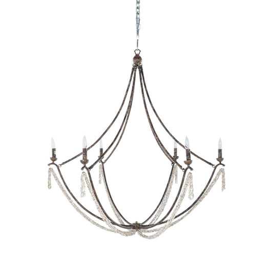 Gabby Nakita Chandelier White