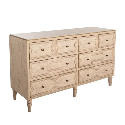 Everest Traditional 8 Drawer Dresser