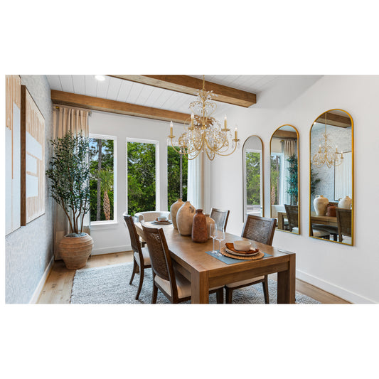 Sadie 6 Light Antique Gold Chandelier