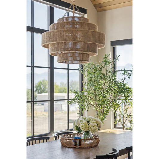 Shyla 20 Light Soft Gold Chandelier