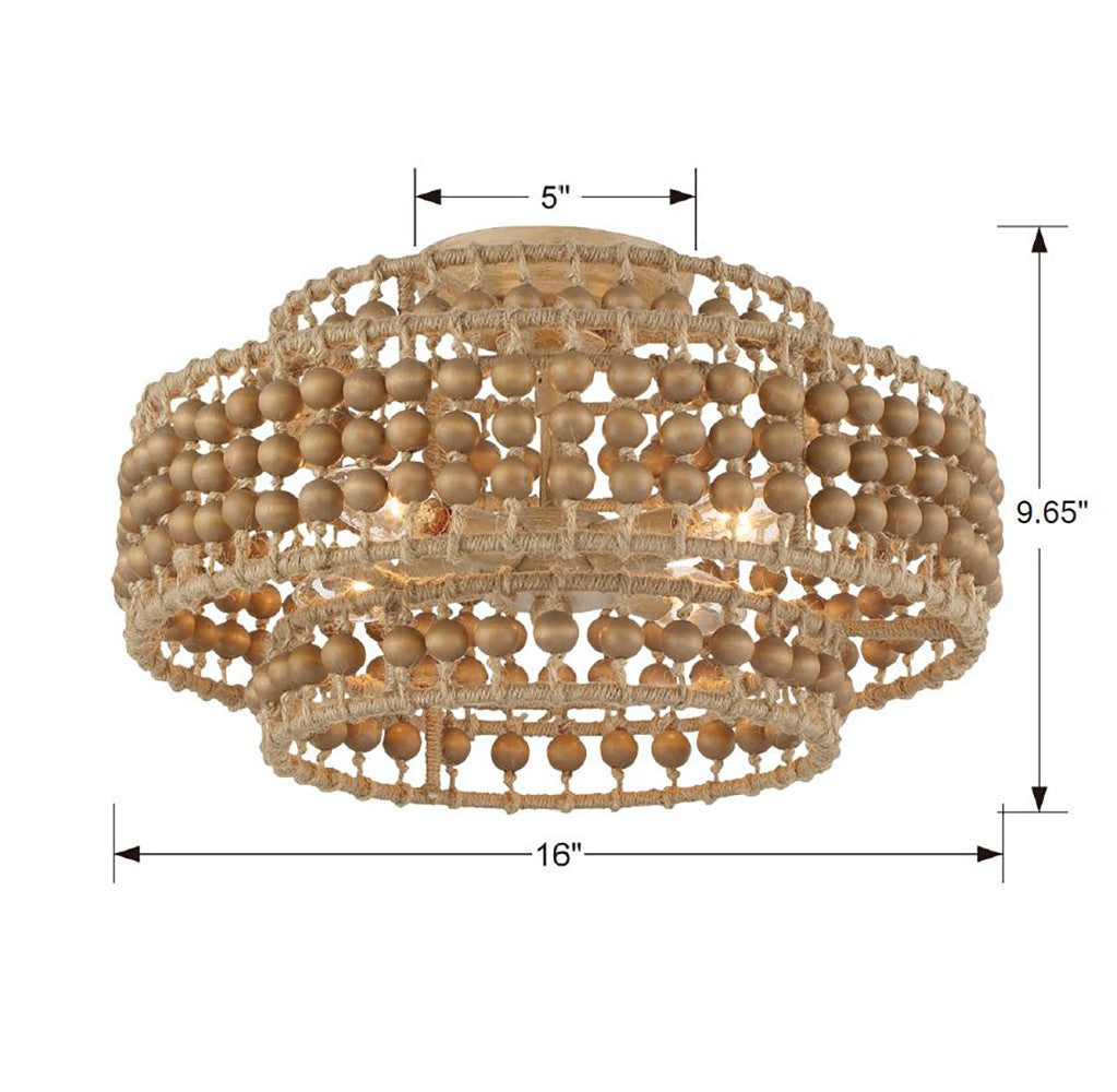 Silas 3 Light Burnished Silver Chandelier