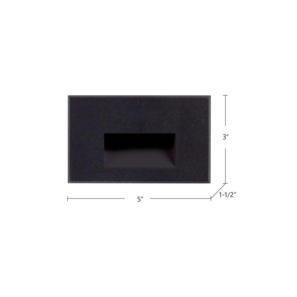 Sonic 3" LED Outdoor Wall/Step Light