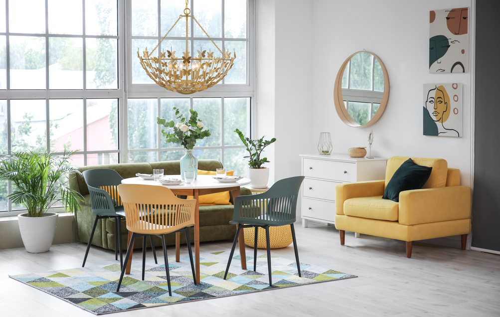 Birch 6-Light Pendant in Burnished Brass