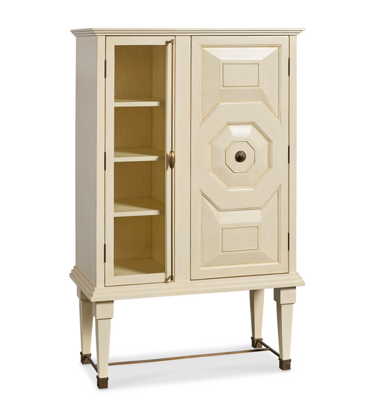 Art Bar Cabinet White