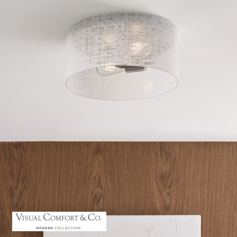 Flush Mounts-Visual Comfort & Co. Modern Collection-700FMVTR