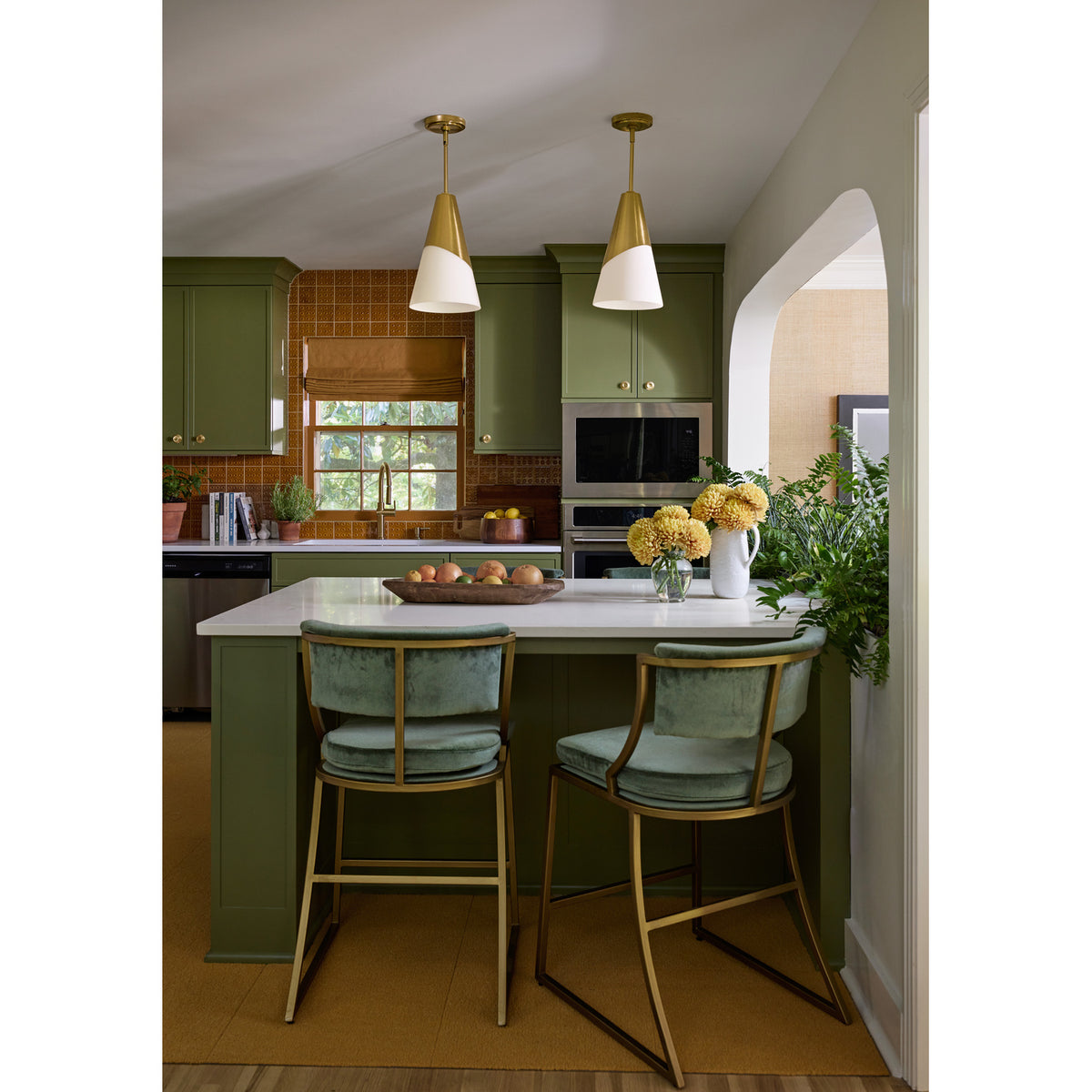 Tori 1 Light Pendant - Matte Black