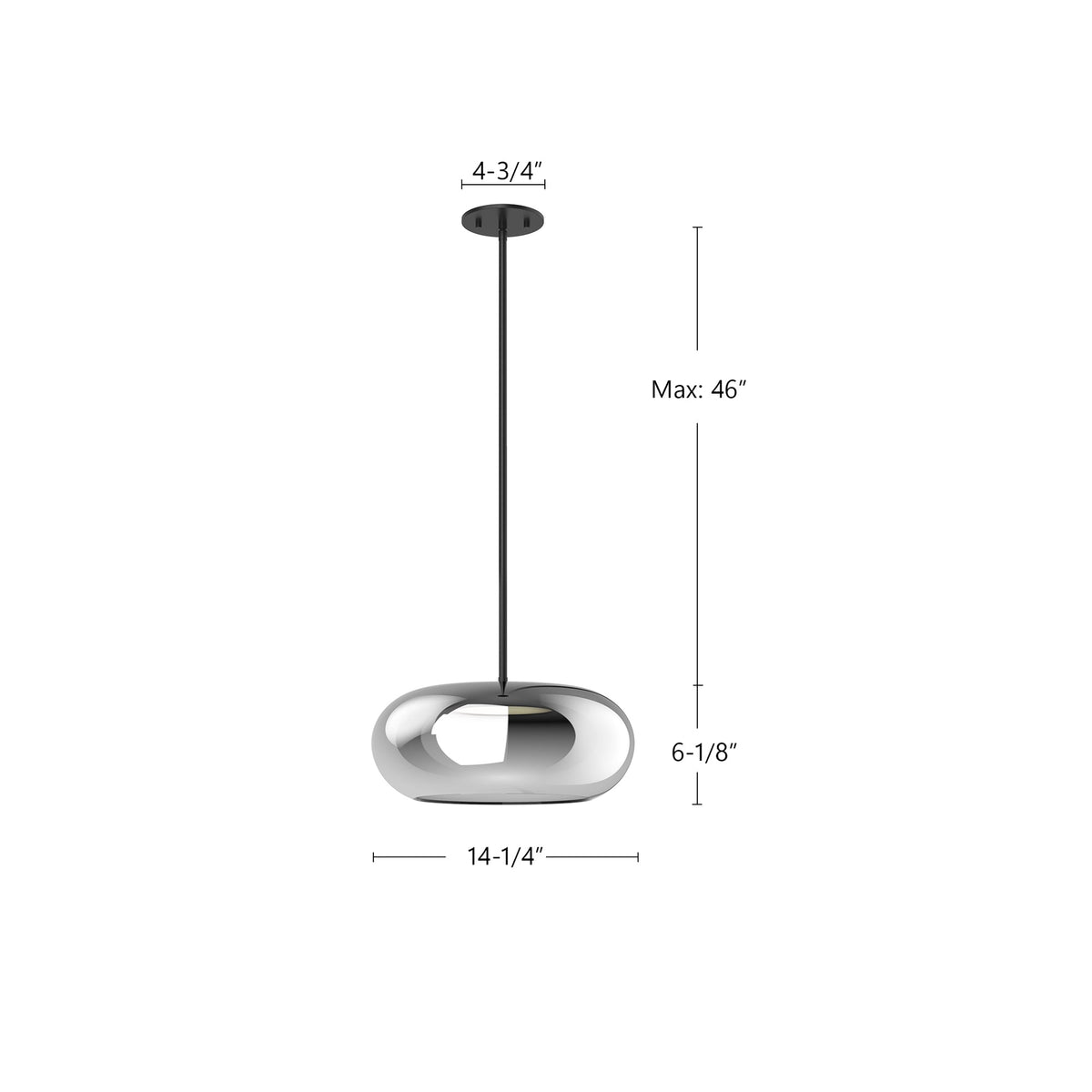 Trinity 14" LED Pendant