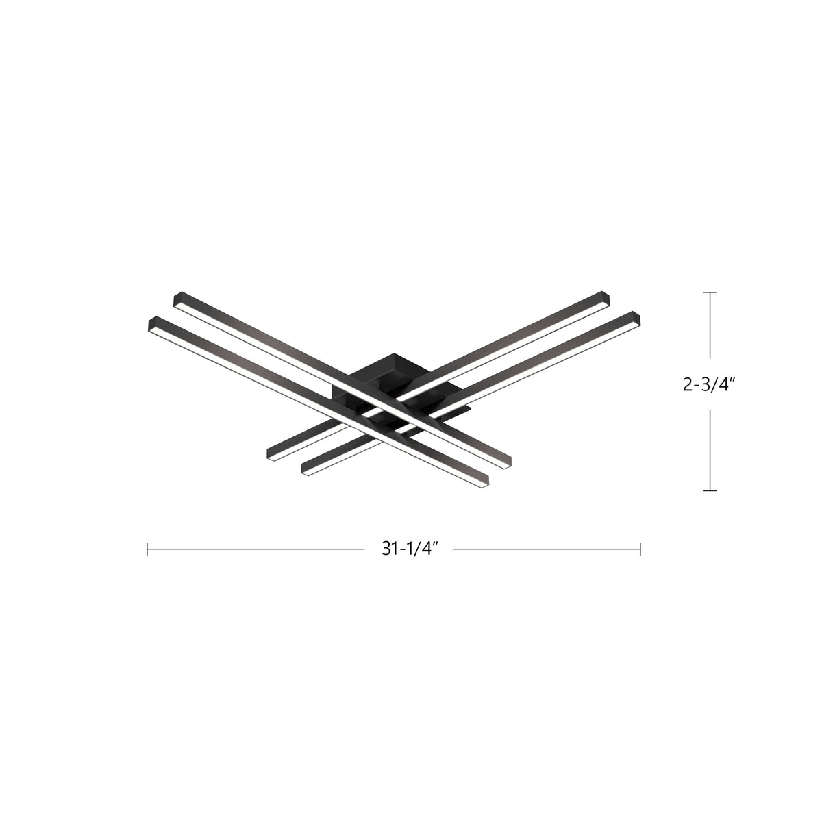 Vega Minor 32" LED Flush Mount