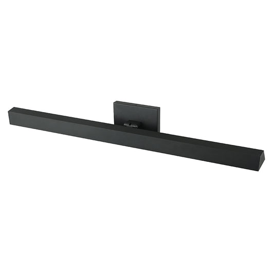 Matteo Lighting Isosceles 2-Light Vanity Light in Matte Black, 33"W (W64933MB)