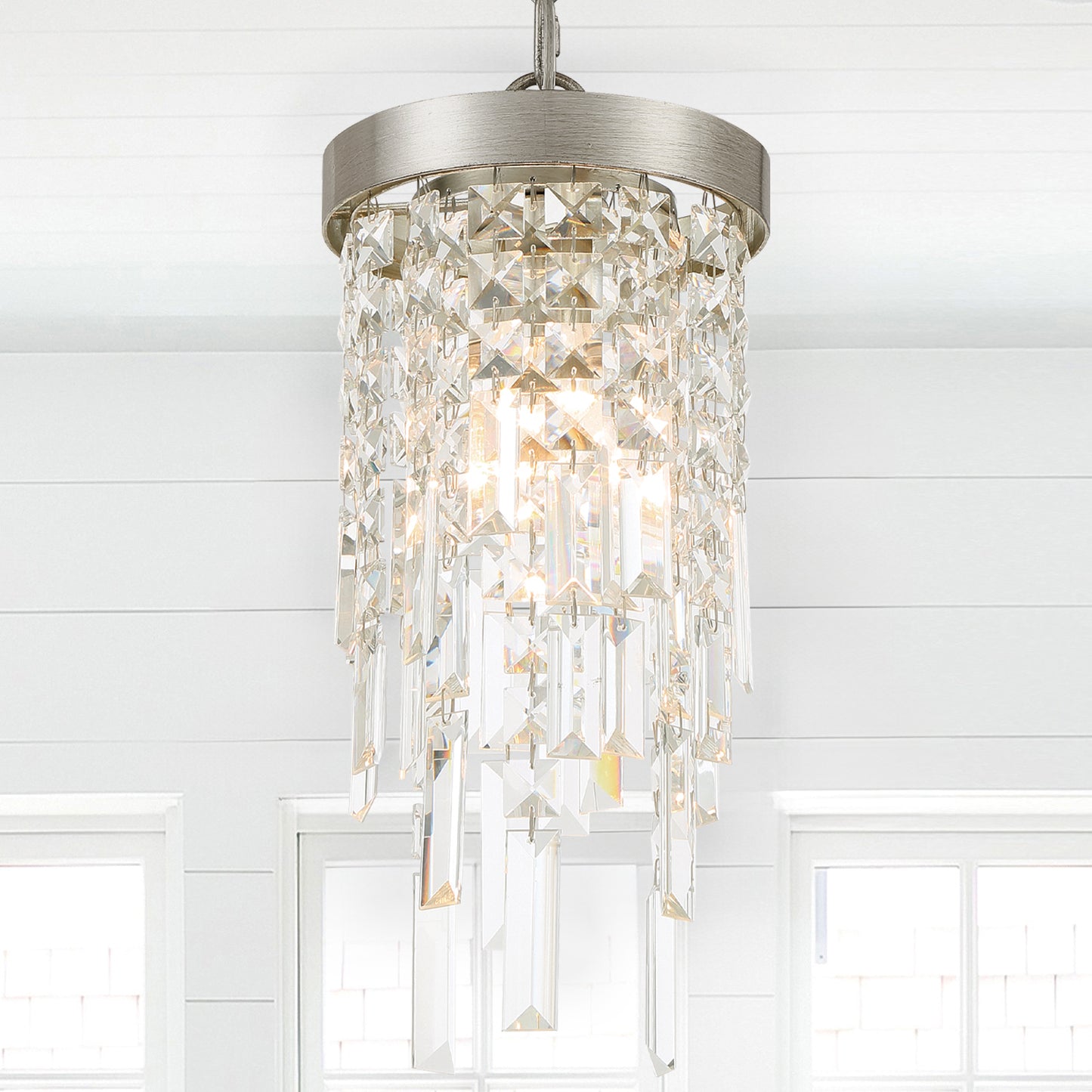 Winfield 1 Light Mini Pendant - Antique Silver