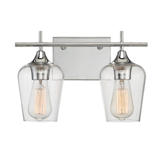 Octave 2-Light Bathroom Vanity Light