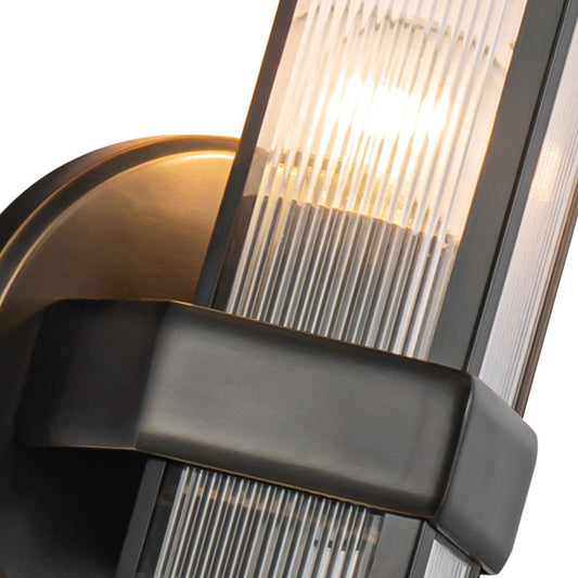 Alora Lighting Cairo 4-in Wall/Vanity Light Vintage Brass