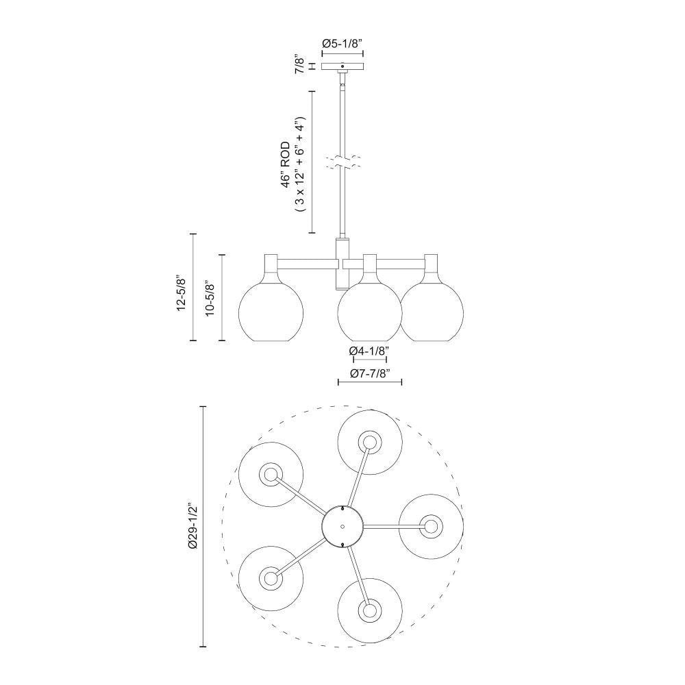 Chandeliers-Alora Lighting-CH506129