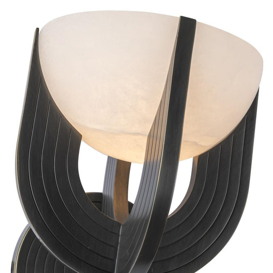 Alora Lighting Colette LED Wall Vanity Light Vintage Brass