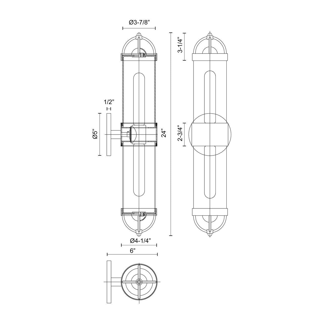 Alora Lighting-WV361102BB