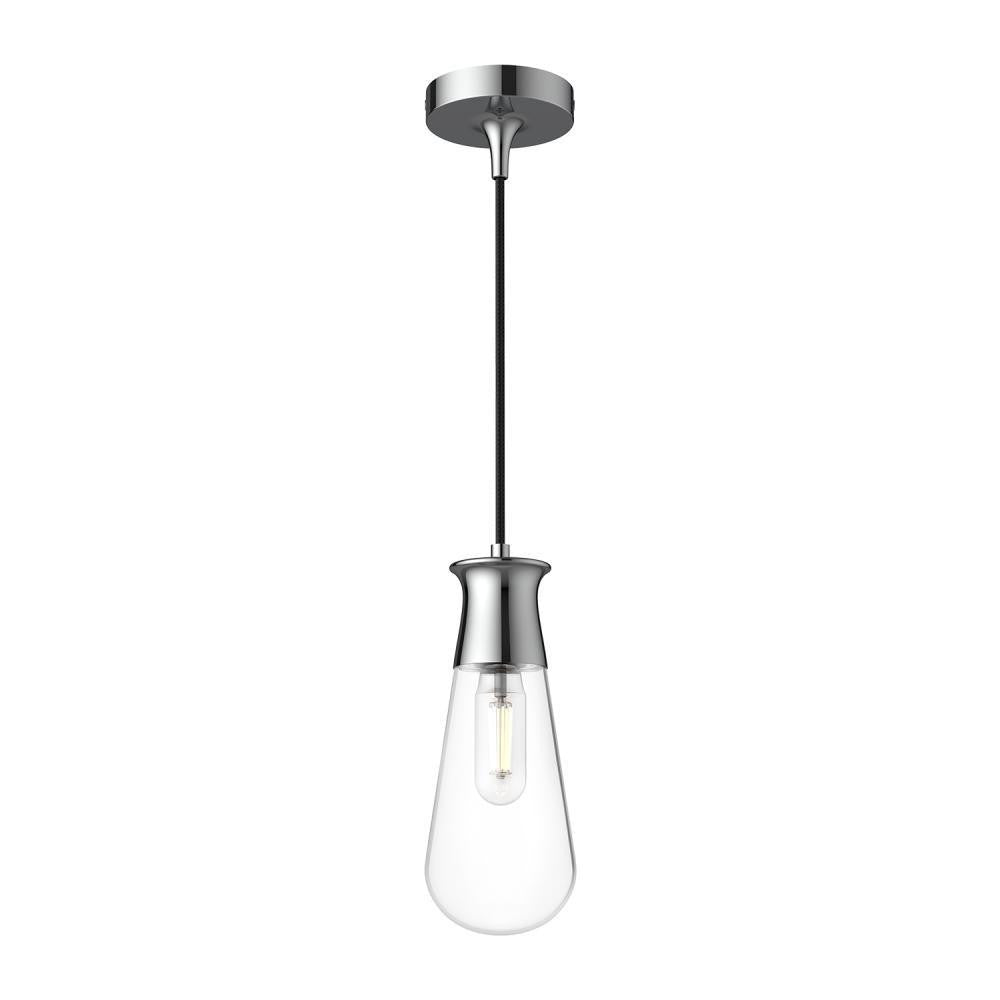 Alora Lighting Marcel 4-in Pendant Chrome