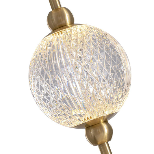 Alora Lighting Marni 23-in LED Wall Vanity Light Polished Nickel