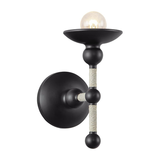 Alora Lighting Nadine 4-in Wall/Vanity Light Matte White