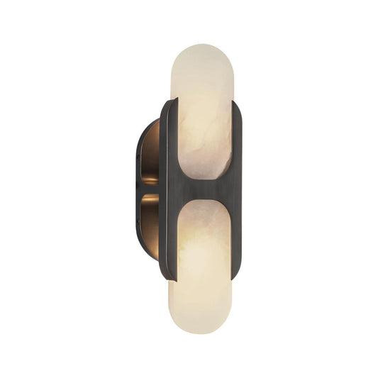 Alora Lighting Odin 14-in Wall Vanity Light Vintage Brass