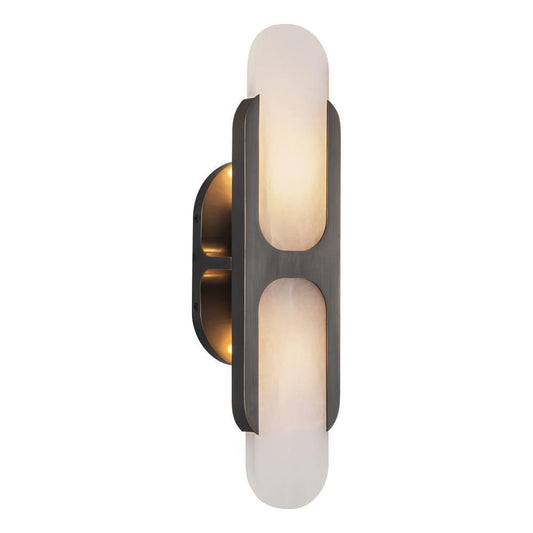 Alora Lighting Odin 17-in Wall Vanity Light Vintage Brass