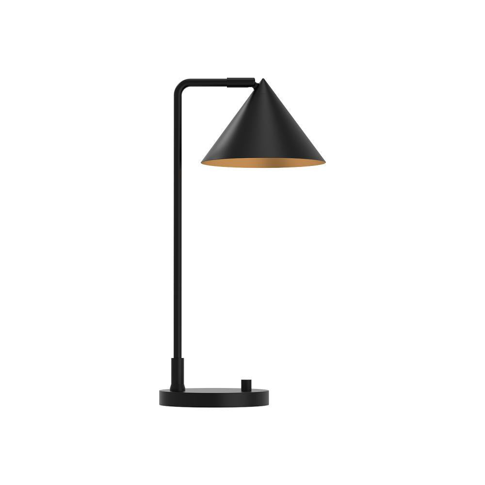 Alora Lighting Remy Table Lamp Matte Black