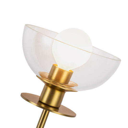Alora Lighting Sylvia 5-in Wall Vanity Light Matte Black