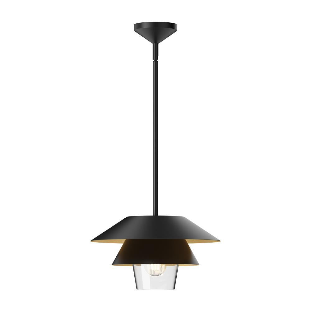 Alora Lighting Tetsu 13-in Pendant Matte Black