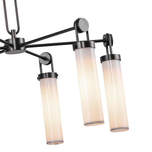 Alora Lighting Wynwood 6 Light Chandelier Vintage Brass