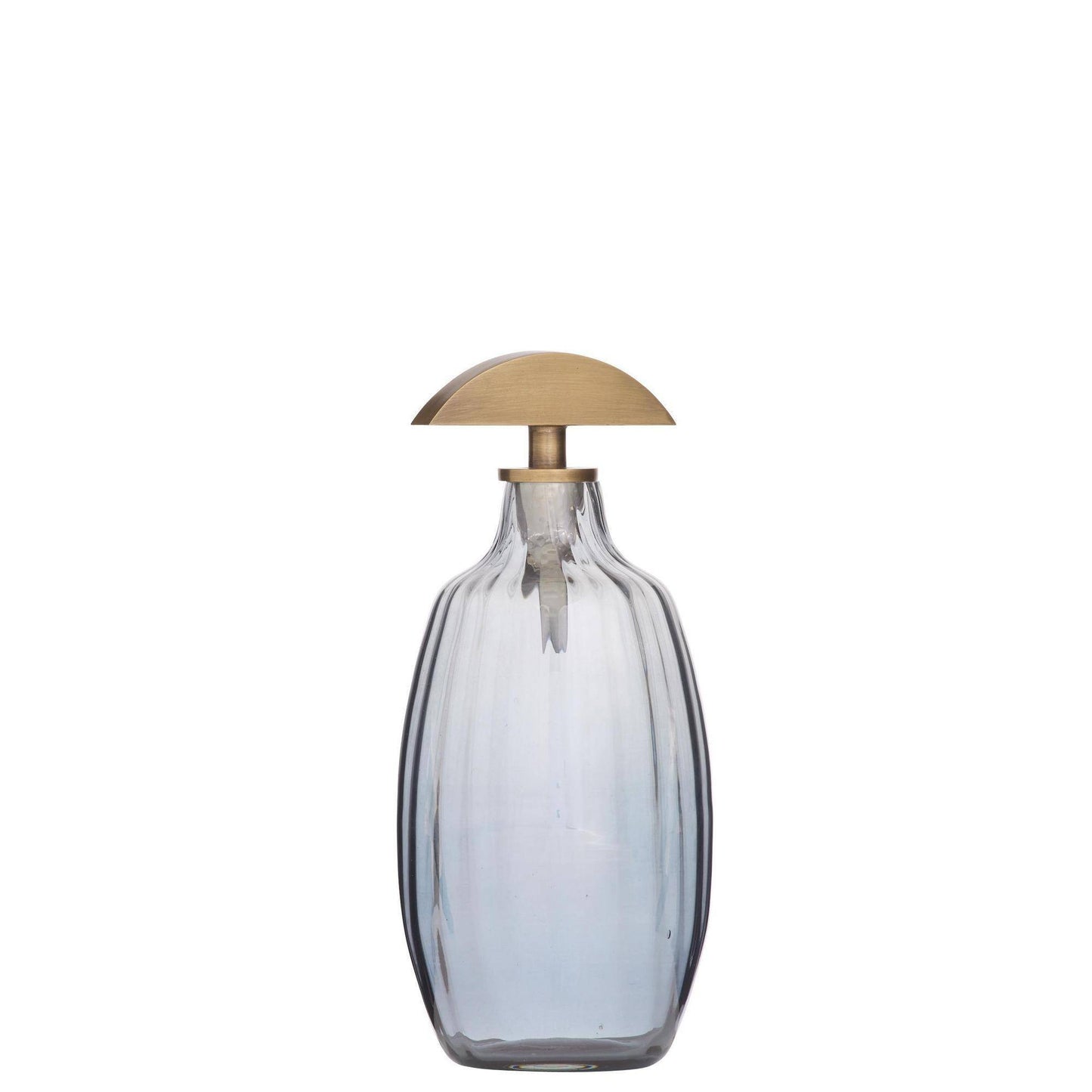Arteriors Home Karis Decanters, Set of 3 Blue Smoke Luster