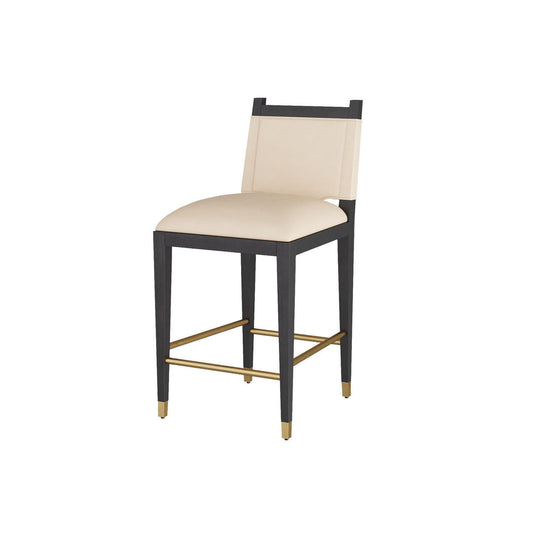 Arteriors Home Burdock Counter Stool Ivory