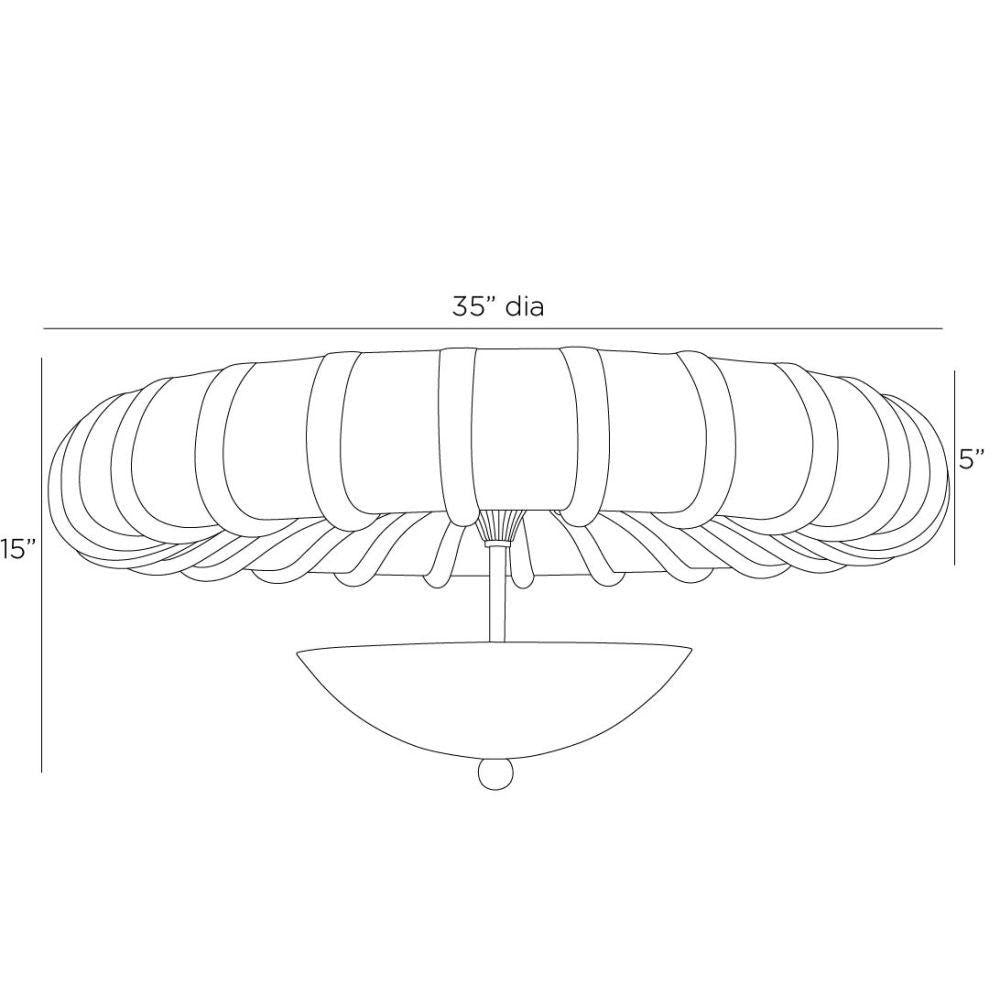 Arteriors Home Camella Flush Mount