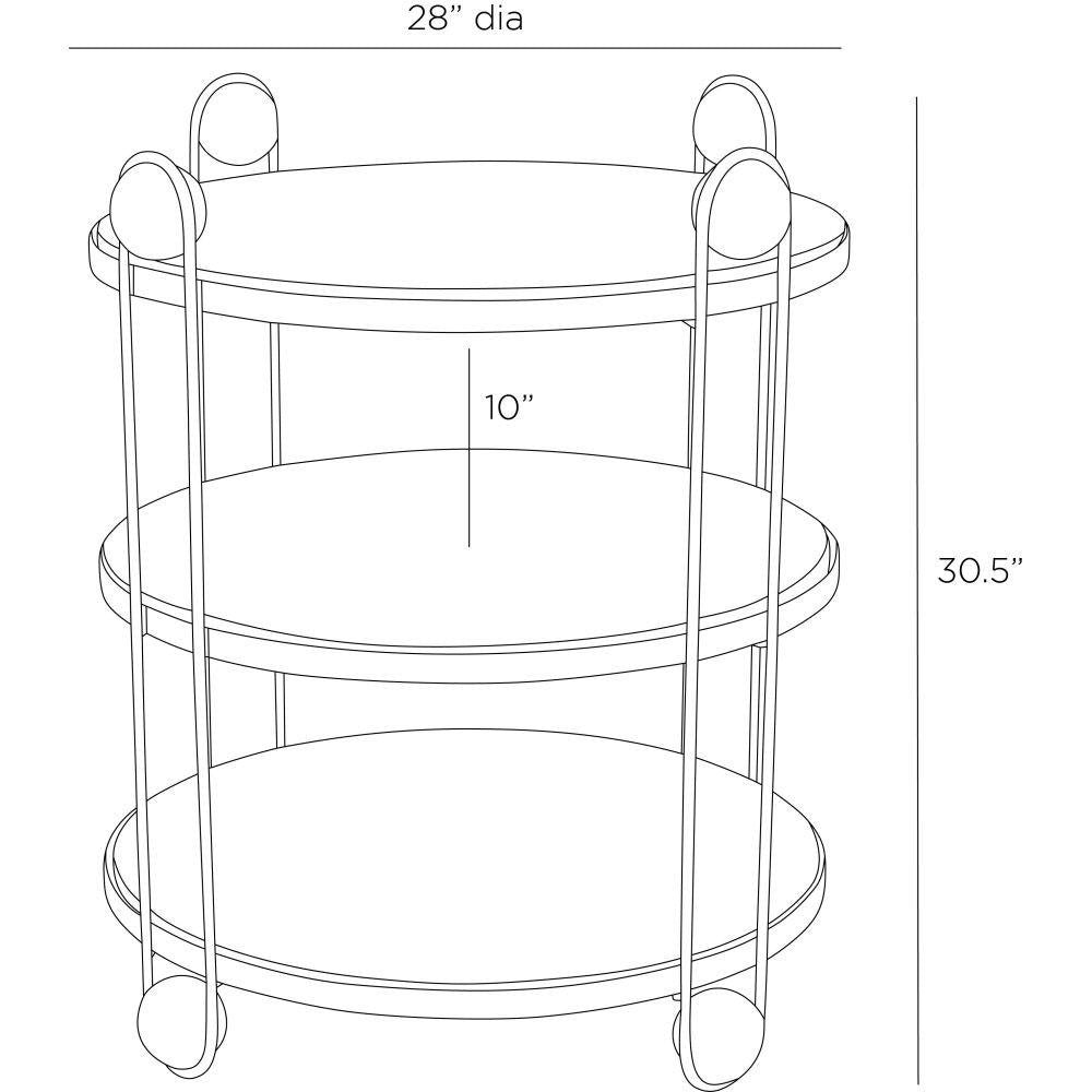 Arteriors Home Carlita End Table