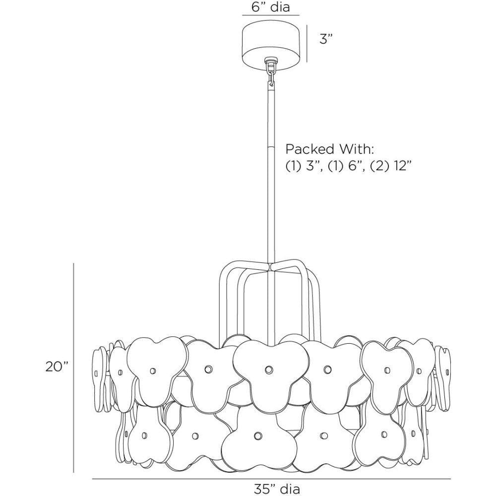 Arteriors Home Cascade Chandelier