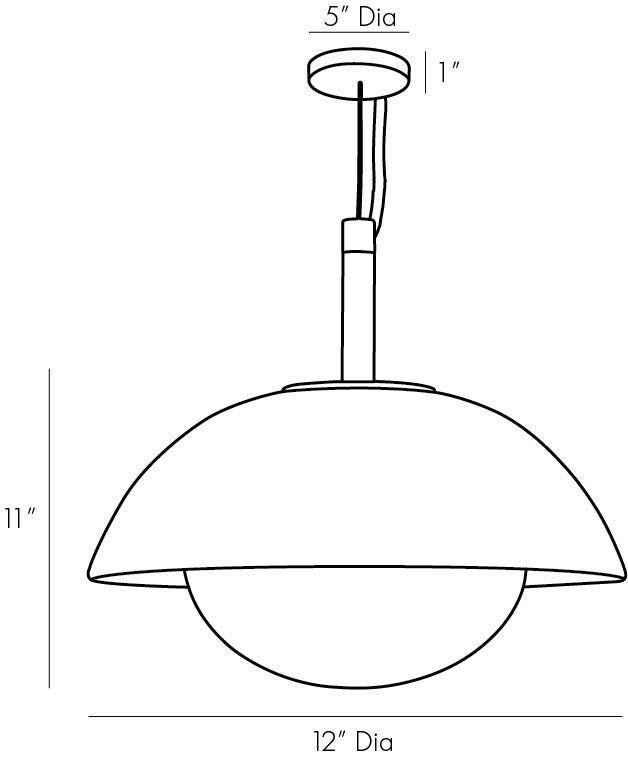 Arteriors Home Glaze Pendant