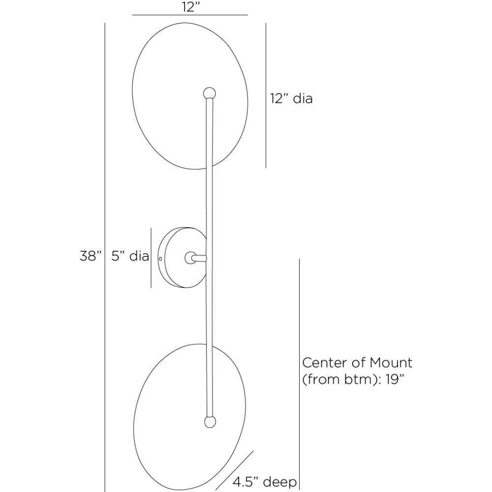Arteriors Home Griffith Sconce