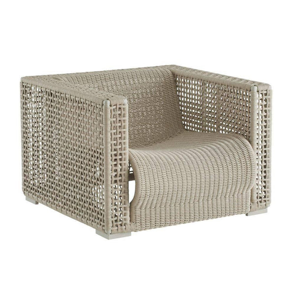 Arteriors Home Guidry Outdoor Lounge Chair Buff Synthetic Rope