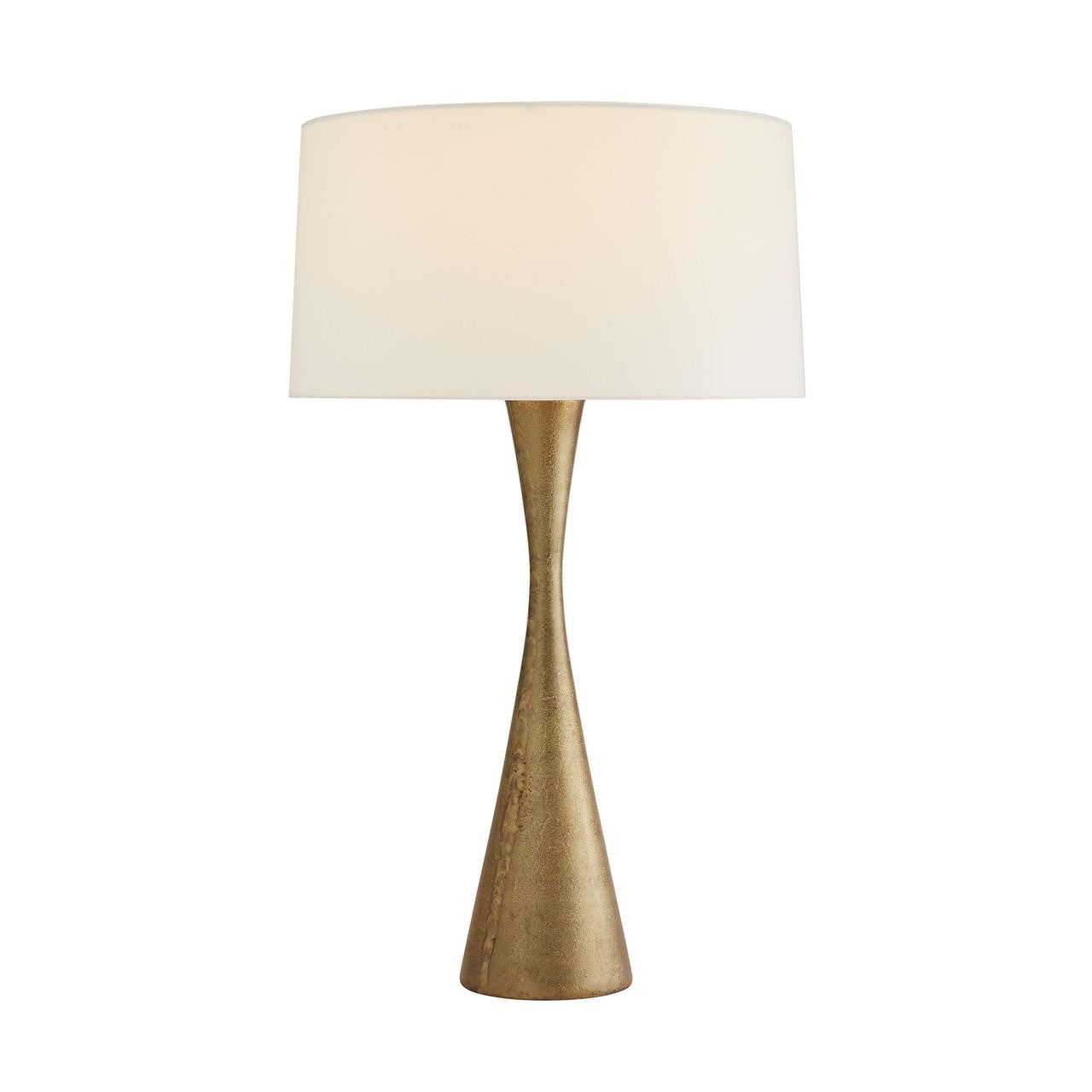 Narsi Table Lamp, Antique Brass