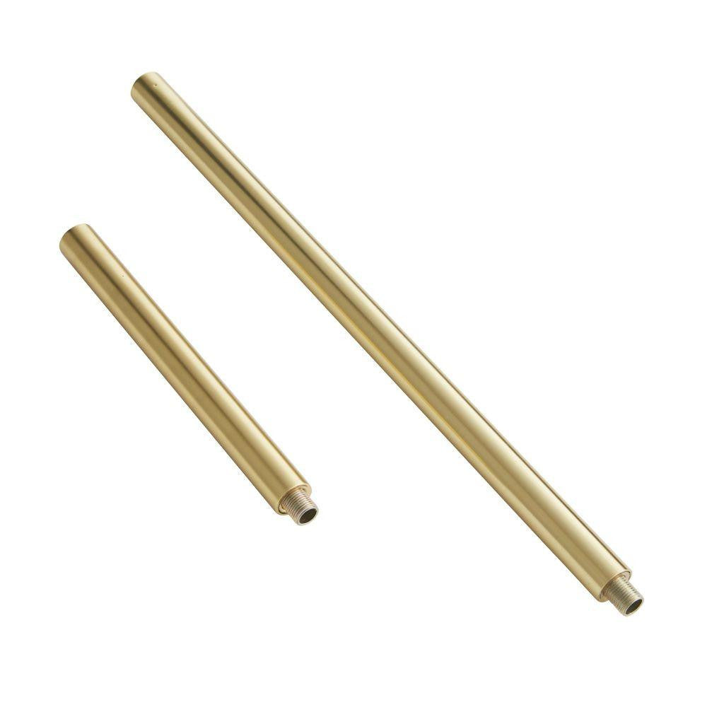 Arteriors Home Natural Brass Extension Pipe (1) 6" and (1) 12" PIPE-146