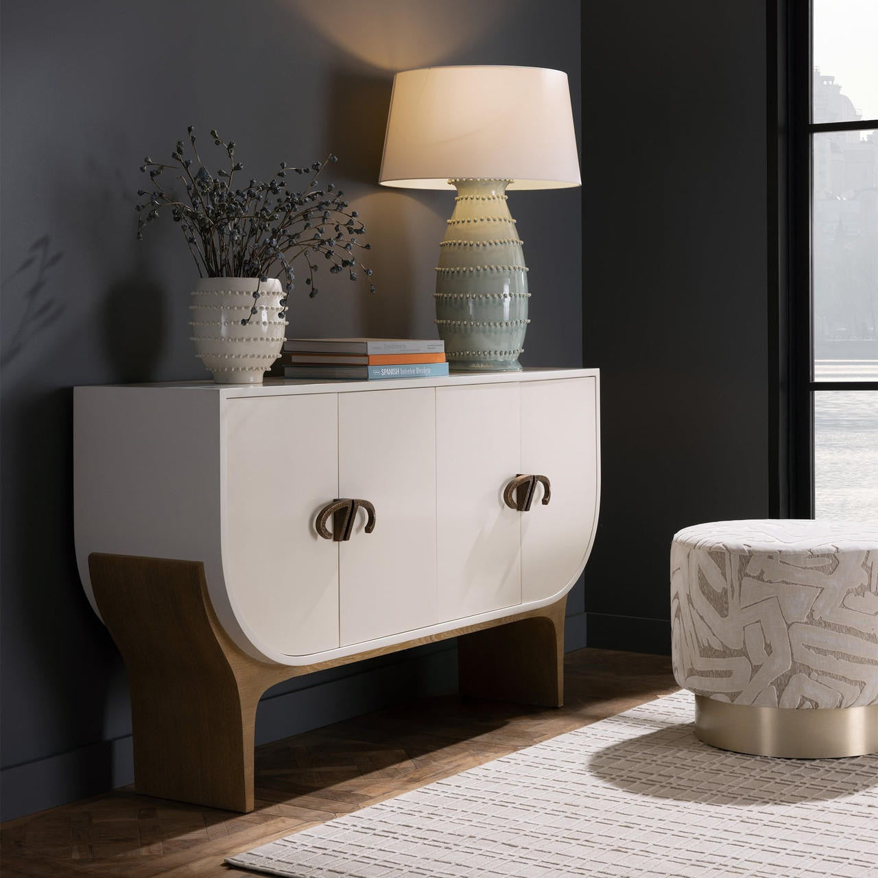 Arteriors Home Spitzy Table Lamp Celadon lifestyle