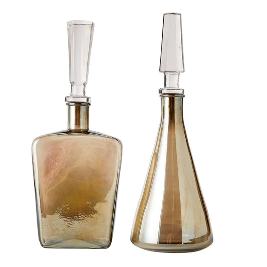 Arteriors Home Talbany Decanters, Set of 2