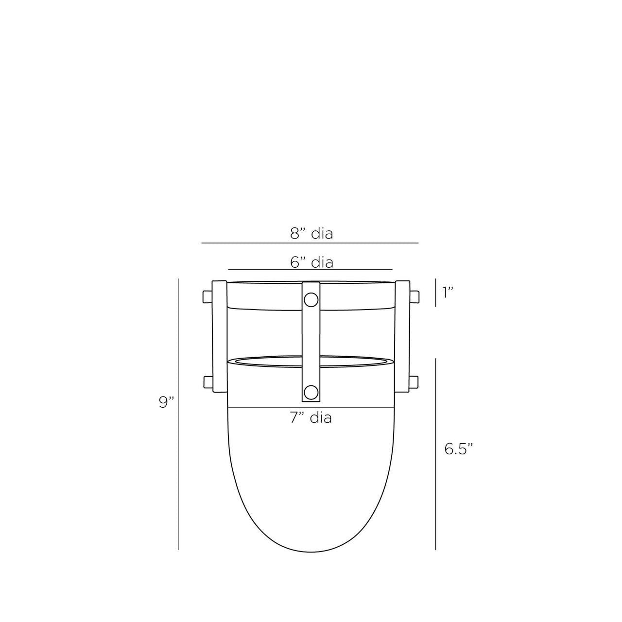Flush Mounts-Arteriors Home-DFC04