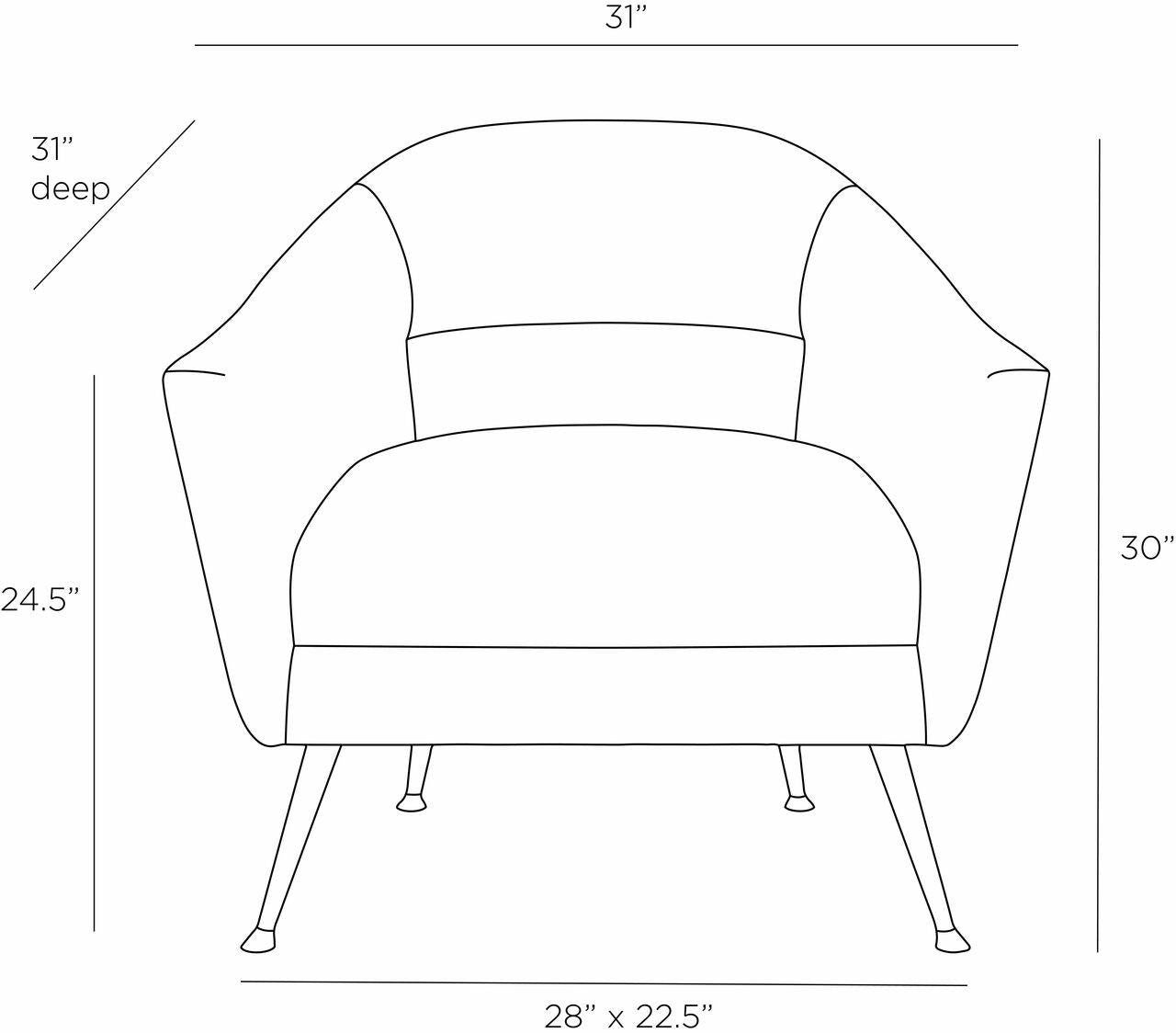 Arteriors Home Weddington Chair