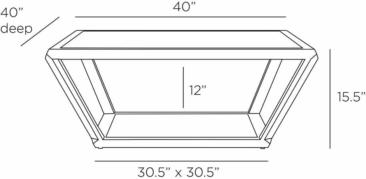 Arteriors Home Welbourne Cocktail Table