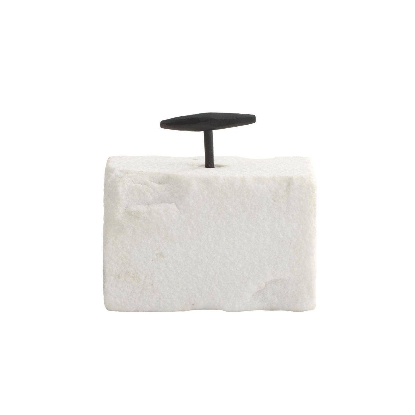 Arteriors Home Pedra Bookends, Set of 2 White